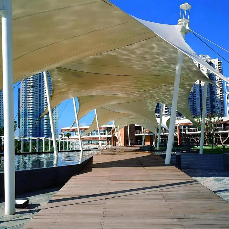 北海膜结构景观棚