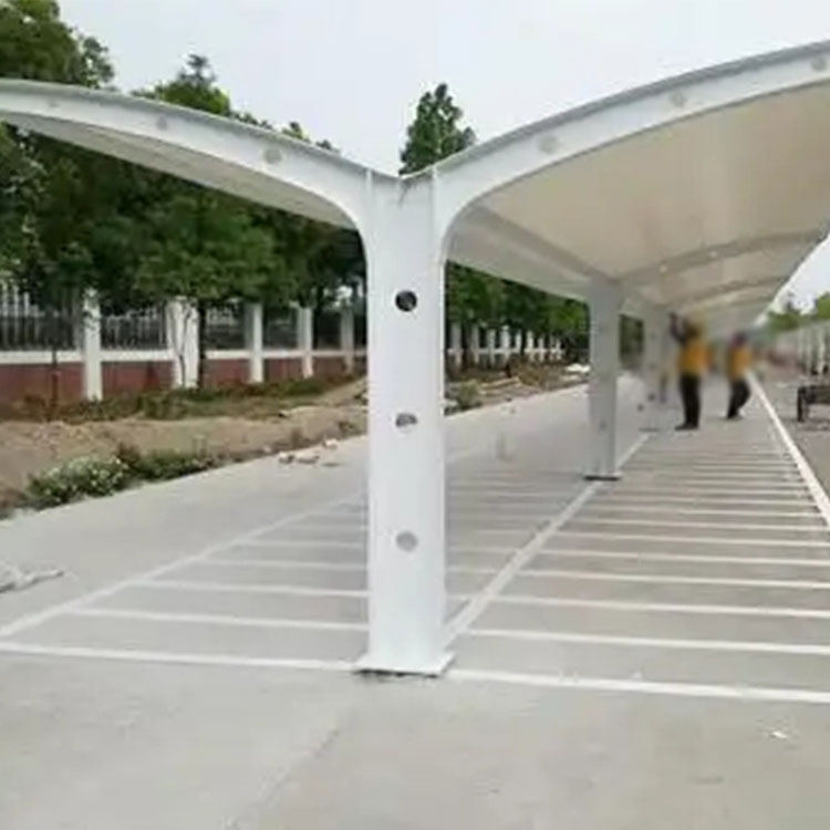 北海膜结构电动车棚