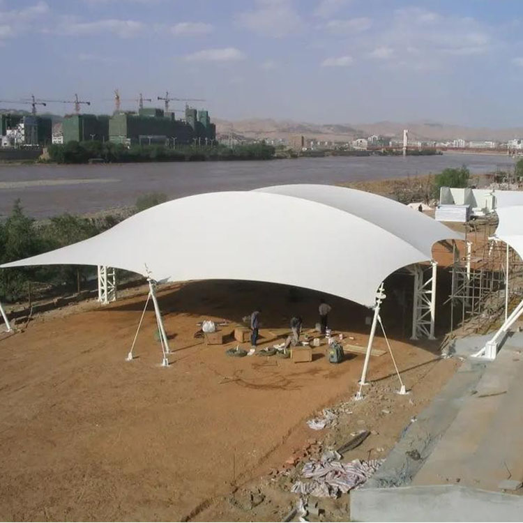 北海膜结构汽车棚